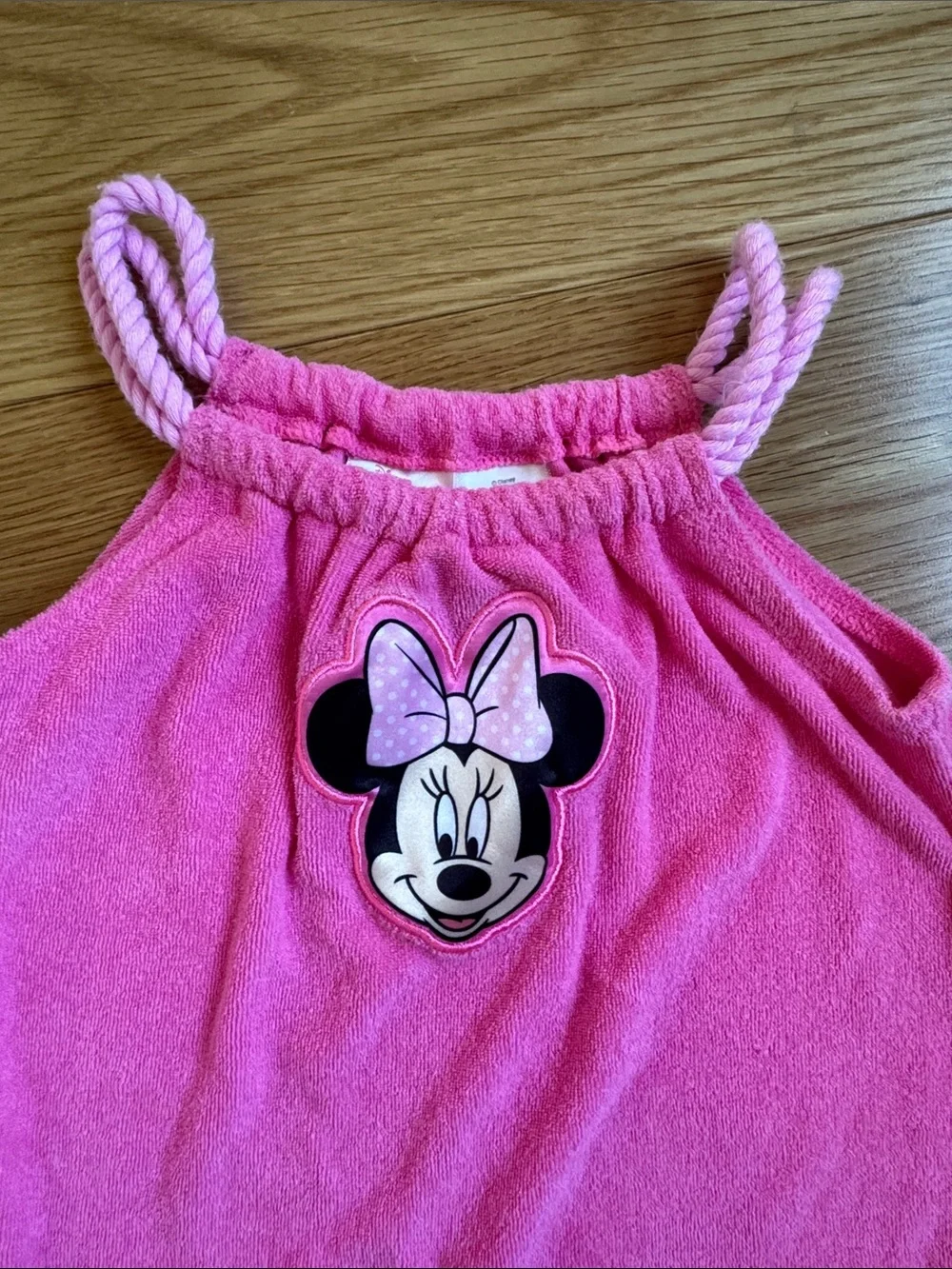 Disney Pink Minnie Mouse Terry Swim Cover Dress